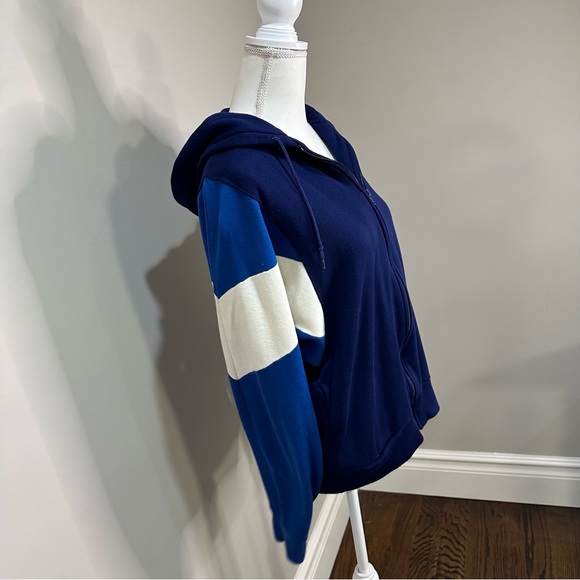 Vintage 80's Full Zip Hoodie - Men's Track Jacket - Main Event Athletic Club - Picture 4 of 11